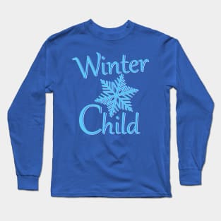 Winter child, season winter Long Sleeve T-Shirt